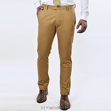 Moose Men`s Formal Chino Pant-M110-Dark Khaki Buy MOOSE CLOTHING COMPANY Online for specialGifts