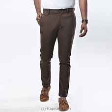 Moose Men`s  Mens Slim Fit Chino Pant-M100-Colonial Brown Buy MOOSE Online for specialGifts