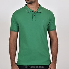 Moose Men`s Slim Fit T-shirt-M500-Jungle Green at Kapruka Online
