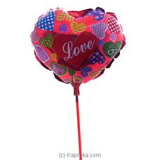 Love You Heart Foil Balloon at Kapruka Online