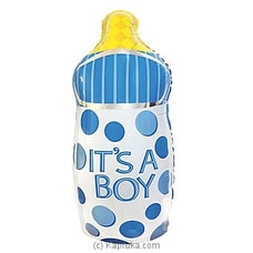 It`s A Boy Foil Balloon Bottle Buy balloon Online for specialGifts
