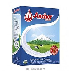 Anchor Full Cream Milk Powder - 400g at Kapruka Online