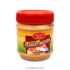 American Green Peanut Butter Creamy 340g Buy Globalfoods Online for specialGifts