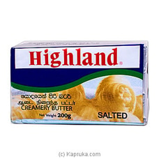 Highland Salted Butter 200g Buy Highland Online for specialGifts