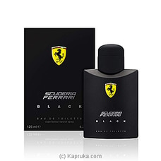 Ferrari Black Eau De Toilette Spray For Men 125ml  By Ferrari  Online for specialGifts