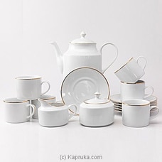 Dankotuwa Cherry Gold Tea Set- 17 Pieces at Kapruka Online
