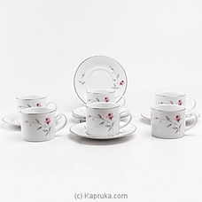 Dankotuwa Lasting Rose Tea Set- 12 Pieces Buy Dankotuwa Online for specialGifts