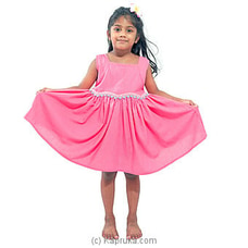Linen dressLD003 - Pink Buy Lishe Online for specialGifts
