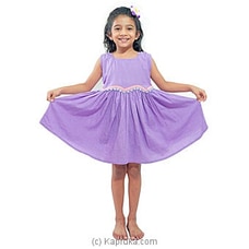 Linen dressLD003 - Light Purple Buy Lishe Online for specialGifts