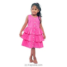 Linen dressLD008 - Pink Buy Lishe Online for specialGifts