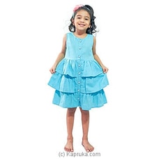 Linen dressLD008 - Light Blue Buy Lishe Online for specialGifts