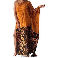 Organic Cotton Batik One Shoulder Evening Dress at Kapruka Online
