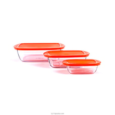 Rectangular Dish With Lid 27626 By Homelux at Kapruka Online for specialGifts