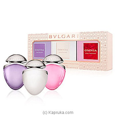 Bvlgari Omnia Collection Jewel Charms  3x15ml EDT For Her By Bvlgari at Kapruka Online for specialGifts