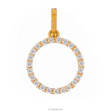 Vogue 22K Gold Pendant Set With 23(c/z) Rounds Buy Vogue Online for specialGifts