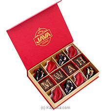 Java `MWAH` 12 Piece Chocolate Box Buy Java Online for specialGifts