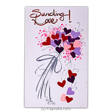 Hand Painted Sending Love Card Buy Greeting Cards Online for specialGifts