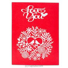 I Love You Greeting Card  Online for specialGifts