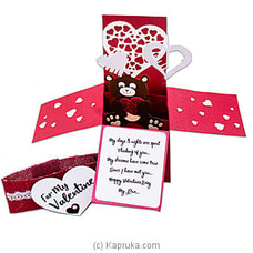 Valentine handmade Greeting Card Buy Greeting Cards Online for specialGifts