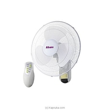 Abans 16 Inch Wall Fan With Remote ABFNWLYFWA1602R By Abans at Kapruka Online for specialGifts