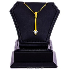 Stone n string austrian crystal pendant (g/P) - P0299 at Kapruka Online