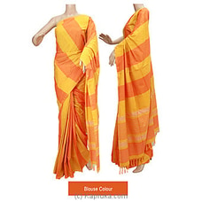 Standard Cotton Saree orange and yellow mixed C1458 Buy Cotton Weavers Online for specialGifts