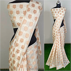 Elegent  White silk saree By Amare at Kapruka Online for specialGifts