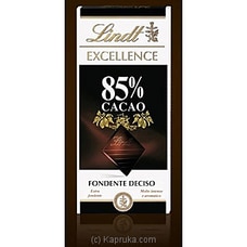 Lindt Excellence Dark 85% 100g  By Lindt  Online for specialGifts