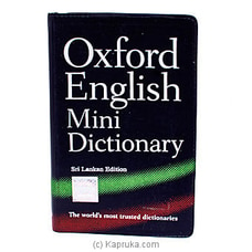 Oxford English Mini Dictionary - (STR) at Kapruka Online