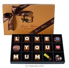 `LOVE YOU MUM` 15 Piece Chocolate Box (GMC)  By GMC  Online for specialGifts