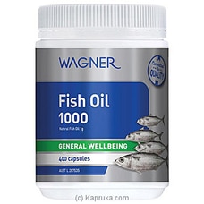 Wagner Fish Oil 1000mg -400caps  By Globalfoods  Online for specialGifts