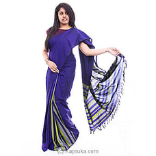 Multi colour Mixed Dark Blue Saree By Islandlux at Kapruka Online for specialGifts