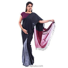 Black anf gray mixed Saree  By Islandlux  Online for specialGifts