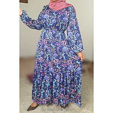 blue printed maxi -ZM175048 Buy ZAMORAH Online for specialGifts