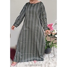 green and beige striped -ZM175024 Buy ZAMORAH Online for specialGifts