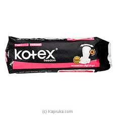 Kotex- Freedom Regular Dry Cover With Soft Wings - 7pads - Wellness at Kapruka Online