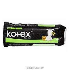 Kotex- Freedom Regular Soft Cover With Soft Wings - 7pads - Wellness at Kapruka Online