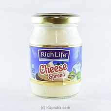 Rich life cheese spread -175g - richlife - bakery/Spreads/Cereals at Kapruka Online