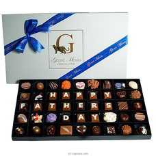 `HAPPY FATHER`S DAY` Classic 45 Pieces Chocolate Box (GMC) Buy GMC Online for specialGifts