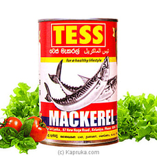 Tess Brand Mackerel Canned Fish 425gat Kapruka Online for specialGifts