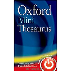 Oxford Mini Thesaurus (MDG) Buy M D Gunasena Online for specialGifts