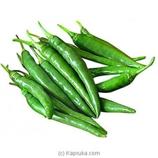 Green Chillie 150g- Fresh Vegetables at Kapruka Online