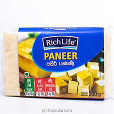 Rich Life Paneer Cheese -200g Buy Richlife Online for specialGifts