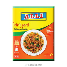 Alli Biriyani Noodle 80g  By Alli  Online for specialGifts