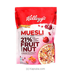 Kelloggs Muesli 21% Fruits & Nuts - 240g By Kelloggs at Kapruka Online for specialGifts