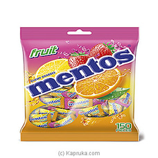 Mentos Fruit 2.7g 150 Pcs Pouch By Mentos at Kapruka Online for specialGifts
