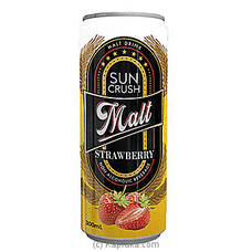 Sun Crush Strawberry Flavored Malt Drink-300ml at Kapruka Online