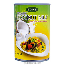 EOAS Organic Coconut Milk  Tin- 400 Ml Buy EOAS Online for specialGifts