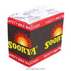 Soorya Wax Matches 12 Pack at Kapruka Online