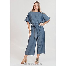Chambray Romper with Belt MR 003 Buy Miika Online for specialGifts